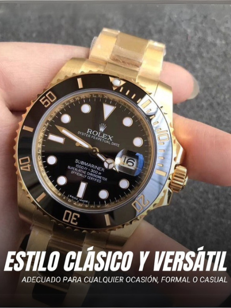 🕰️💎 Elegancia Total: Rolex Submariner + Perfume Premium 💨✨