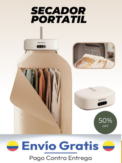 SECADOR ELECTRICO  PLEGABLE DE ROPA