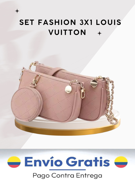 🎀 Set Fashion 3x1 Louis Vuitton 💎