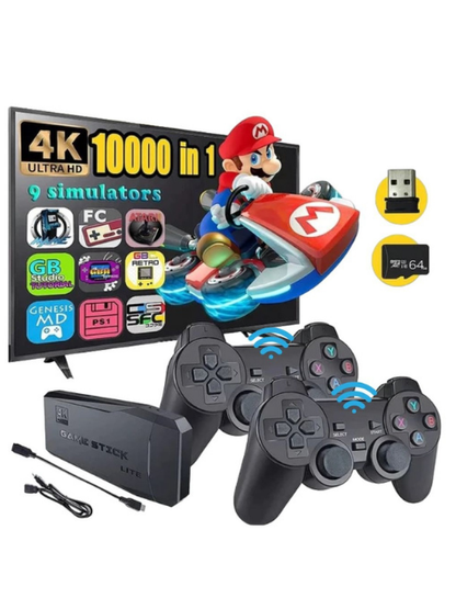 🎮 Game Stick 4K 2 + 🎧 Diadema AirPods Max: ¡Combo Diversión Total!