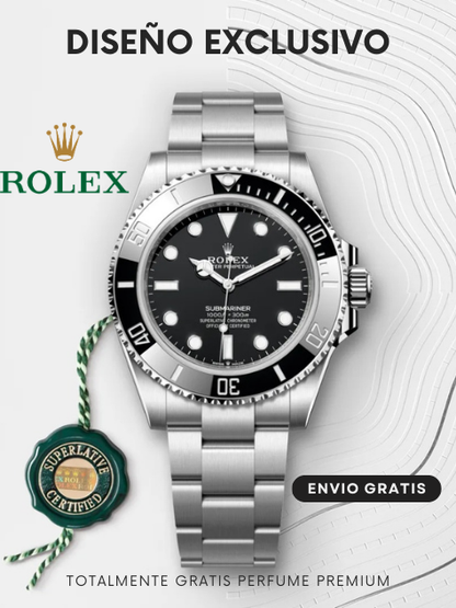 🕰️💎 Elegancia Total: Rolex Submariner + Perfume Premium 💨✨