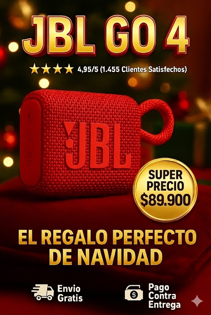 JBL GO 4 PRO 2026 + obsequio